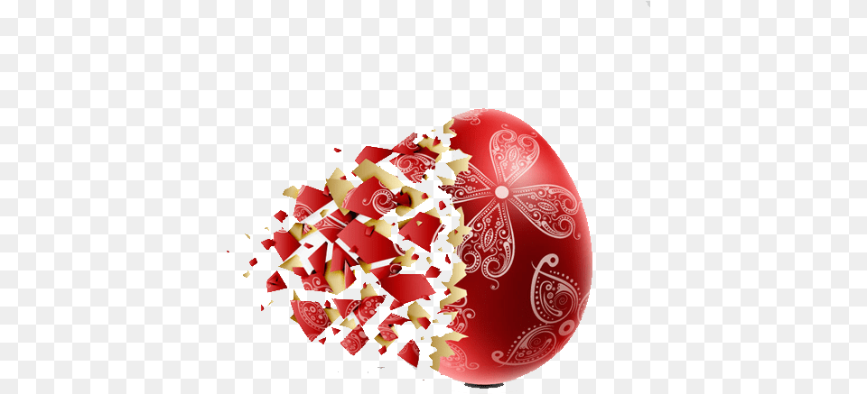 Egg Easter Heart Christmas Ornament For Easter Monday, Food, Sweets Free Png Download