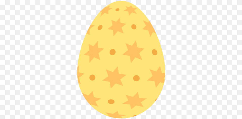 Egg Easter Painted Pattern Star Spot Circle, Food, Easter Egg, Face, Head Png