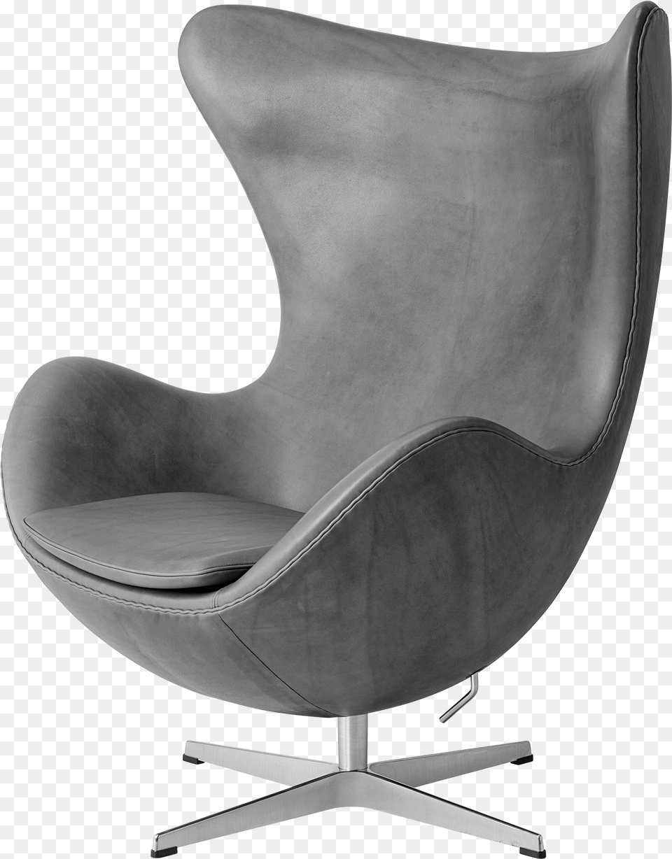 Egg Easy Chair Arne Jacobsen Sense Concrete Egg, Furniture, Armchair Free Png Download