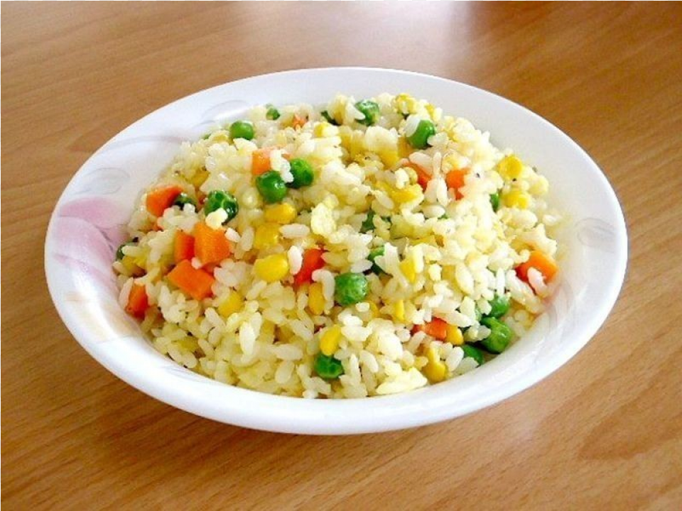 Egg Fraid Rice, Food, Grain, Plate, Produce Free Transparent Png