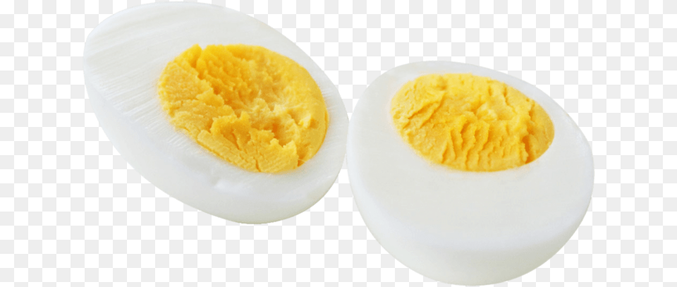 Egg Half Boiled Egg Transparent, Food, Plate Free Png Download