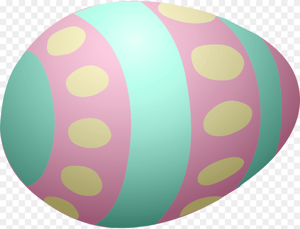 Egg Hunt Egg Yellow Aqua And Pink Designs Clipart, Easter Egg, Food, Disk Free Png