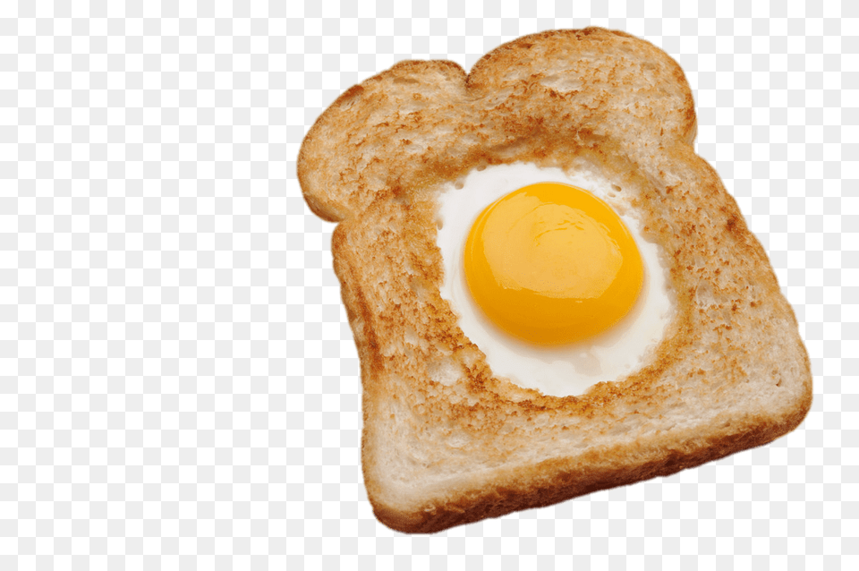Egg In A Basket, Bread, Food, Toast Free Png