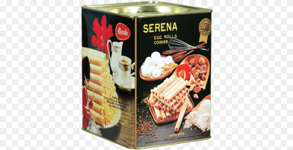 Egg Roll 600 Gr Monde Serena Egg Roll, Tin, Cup Png