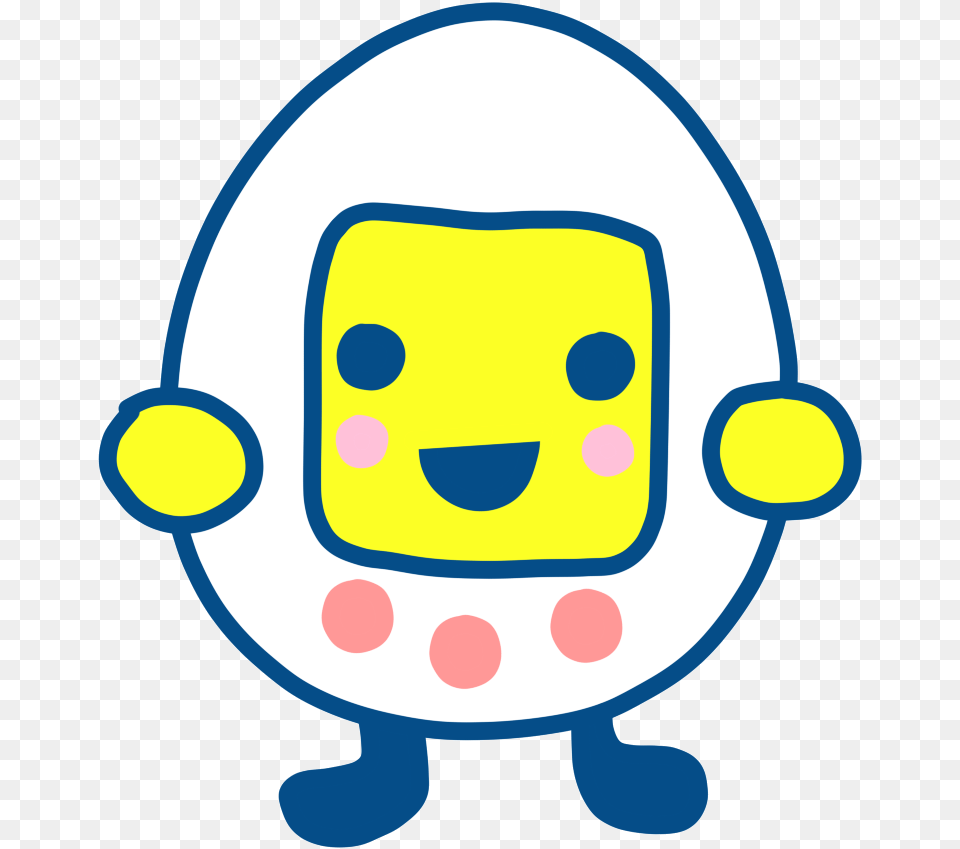 Egg Shaped Tamagotchi, Disk Free Transparent Png