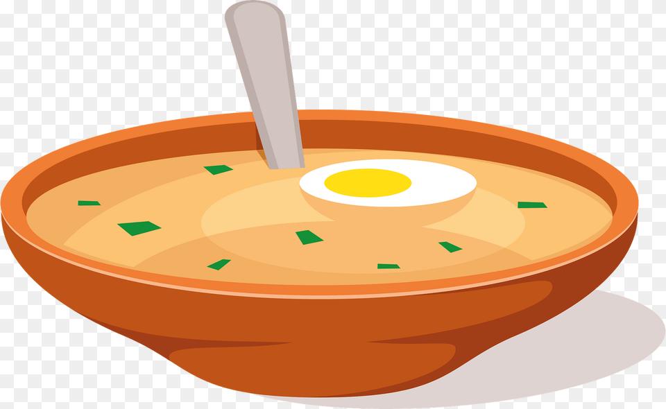 Egg Soup Clipart, Bowl, Soup Bowl, Meal, Food Free Png