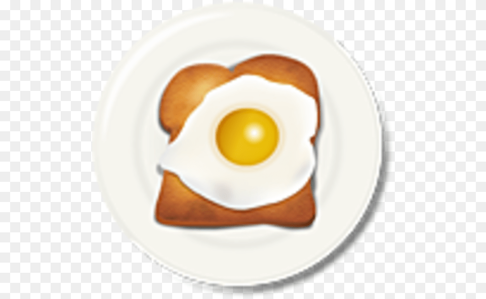 Egg Toast Breakfast At Clker Com Vector Eggs And Toast Clipart, Bread, Food, Plate Free Png Download