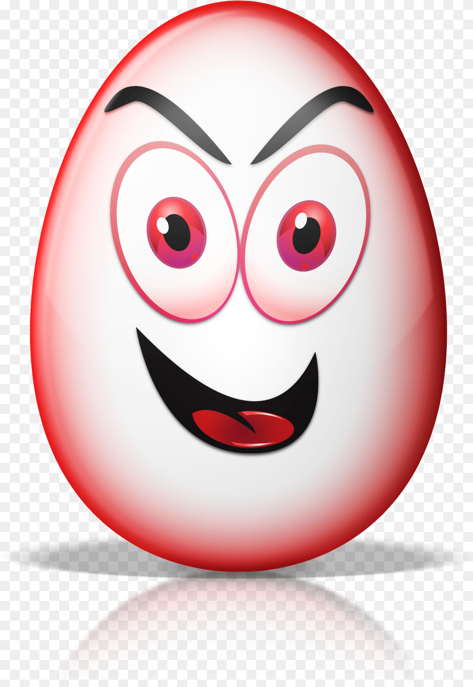 Egg With Mad Face, Food Png
