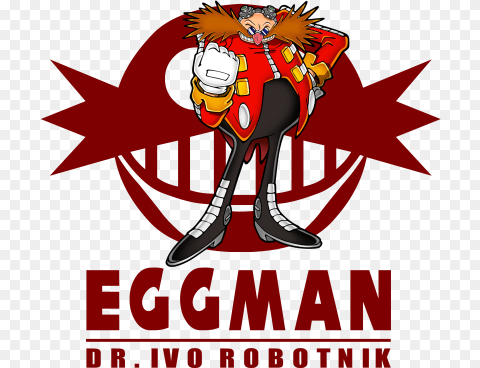 Eggman Doctor Eggman, Advertisement, Book, Comics, Poster Png