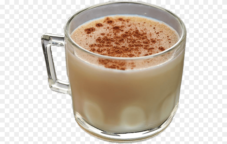 Eggnog In A Glass Cup Uncle Angelo39s Eggnog Cocktail, Beverage, Coffee, Coffee Cup, Food Free Png
