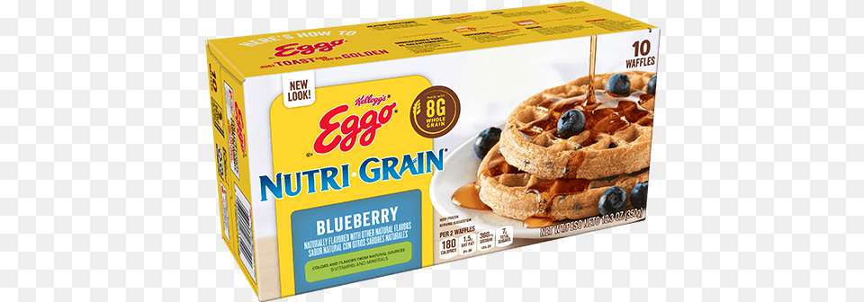 Eggo Nutri Grain Blueberry Waffles Lu0027eggo My Blueberry Whole Grain Waffles, Food, Waffle Png Image