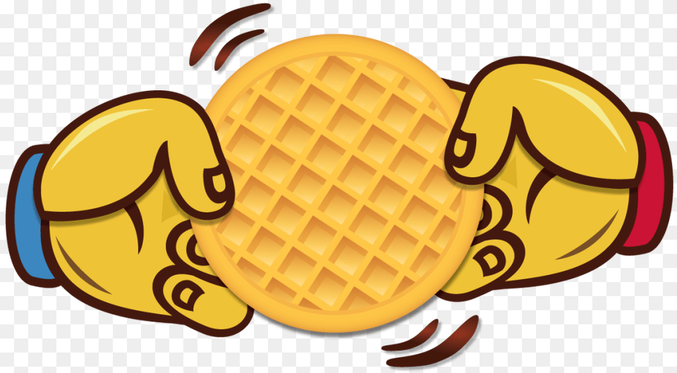 Eggoji Emoji Party April Golightly Leggo My, Food, Waffle, Gold Png Image