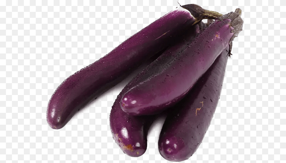 Eggplant, Food, Produce, Plant, Vegetable Free Png Download
