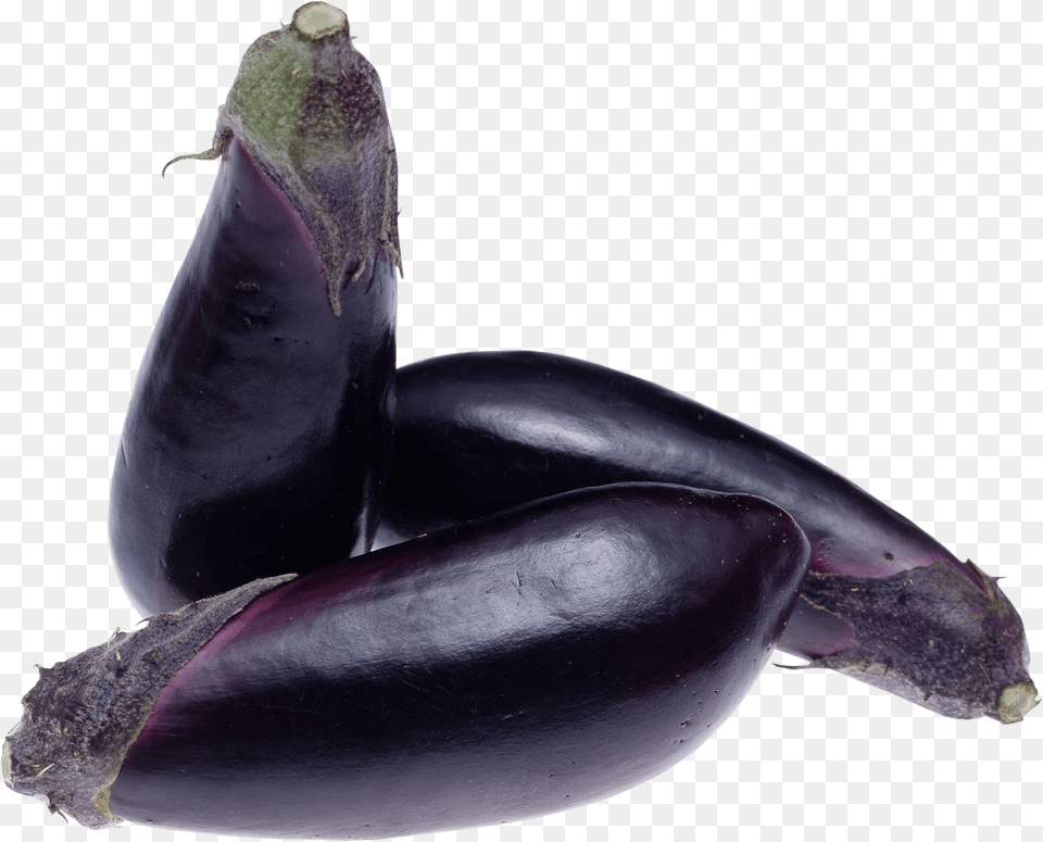 Eggplant, Food, Produce, Plant, Vegetable Png Image