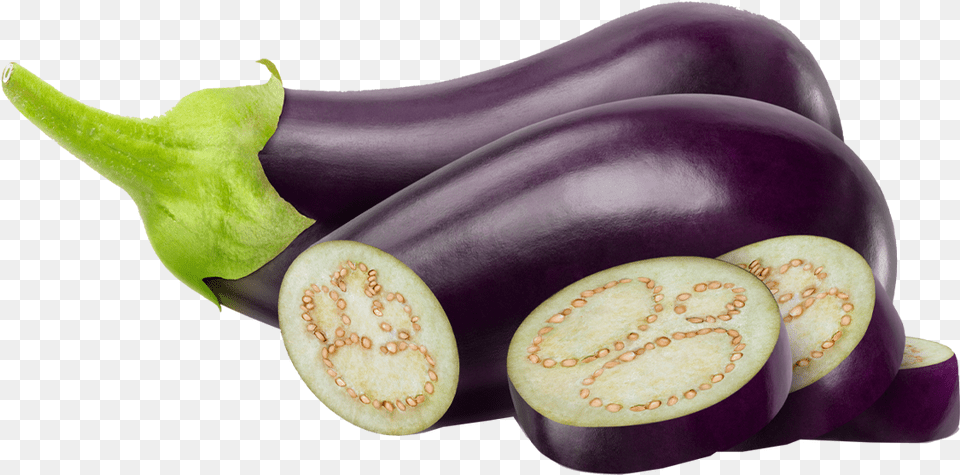 Eggplant, Food, Produce, Plant, Vegetable Free Png