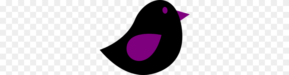 Eggplant Black Birdie Clip Art, Purple, Astronomy, Moon, Nature Free Png Download