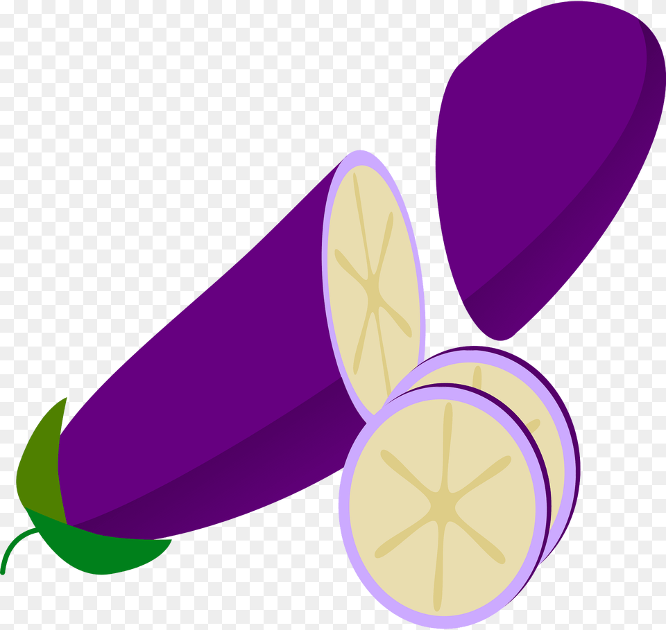 Eggplant Clipart, Food, Produce, Banana, Fruit Free Png