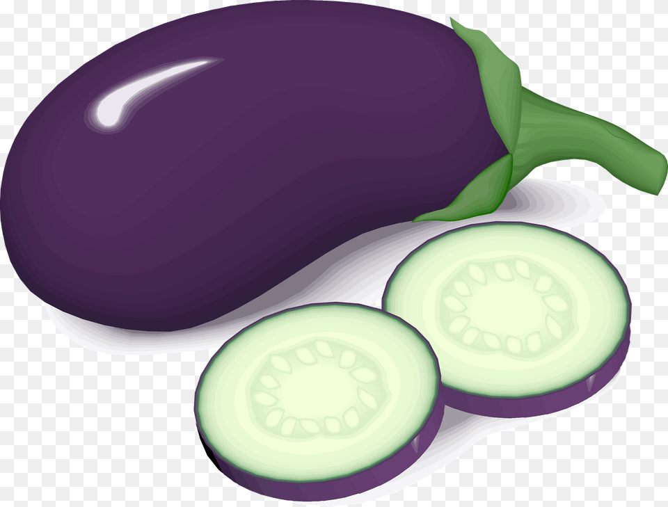 Eggplant Clipart, Food, Produce, Plant, Vegetable Png Image