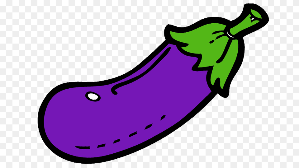 Eggplant Clipart Look, Food, Produce, Plant, Vegetable Png Image