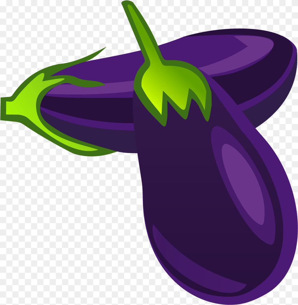 Eggplant Clipart Vector Eggplant Sticker, Food, Produce, Plant, Vegetable Png