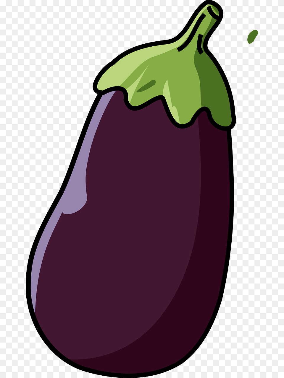 Eggplant Clipart Vegetable, Food, Produce, Plant, Outdoors Png Image