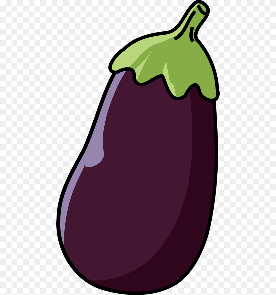 Eggplant Drawing Purple Eggplant Clipart, Food, Produce, Vegetable, Plant Free Png
