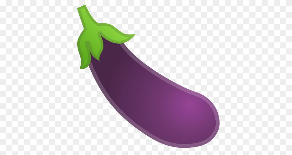 Eggplant Emoji, Food, Produce, Plant, Vegetable Free Transparent Png