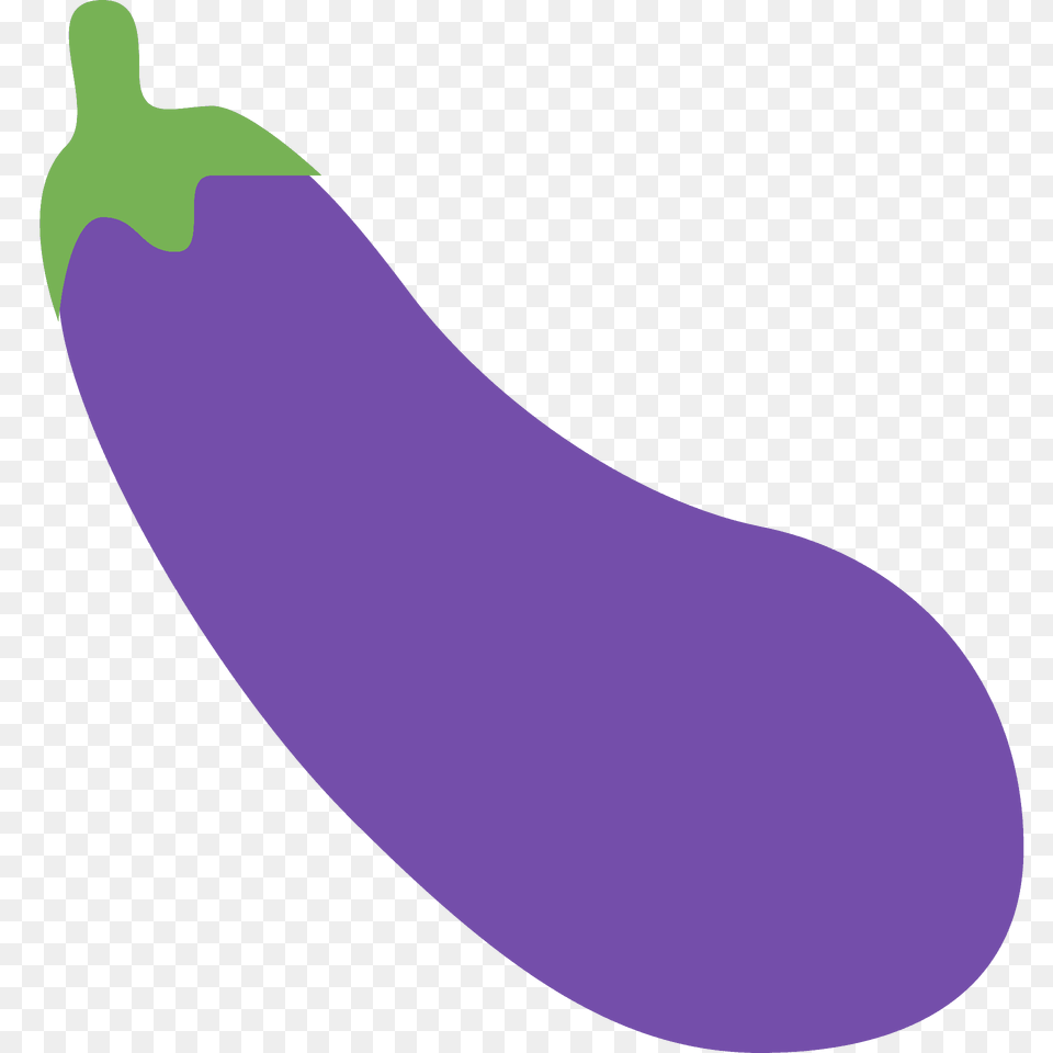 Eggplant Emoji Clipart, Food, Produce, Plant, Vegetable Png