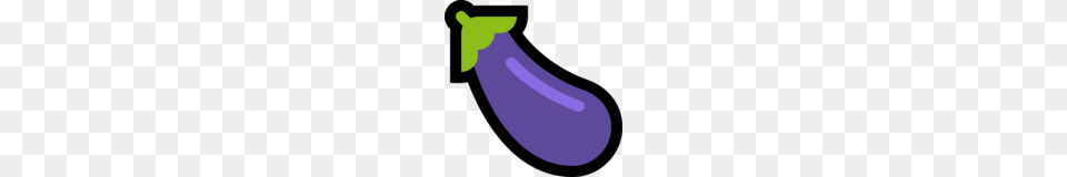 Eggplant Emoji On Microsoft Windows Anniversary Update, Food, Produce, Vegetable, Plant Free Png