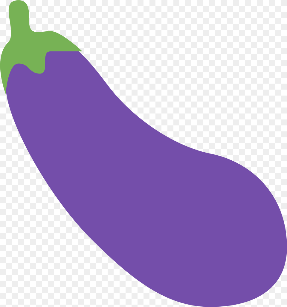 Eggplant Emoji Twitter, Food, Produce, Plant, Vegetable Free Png Download