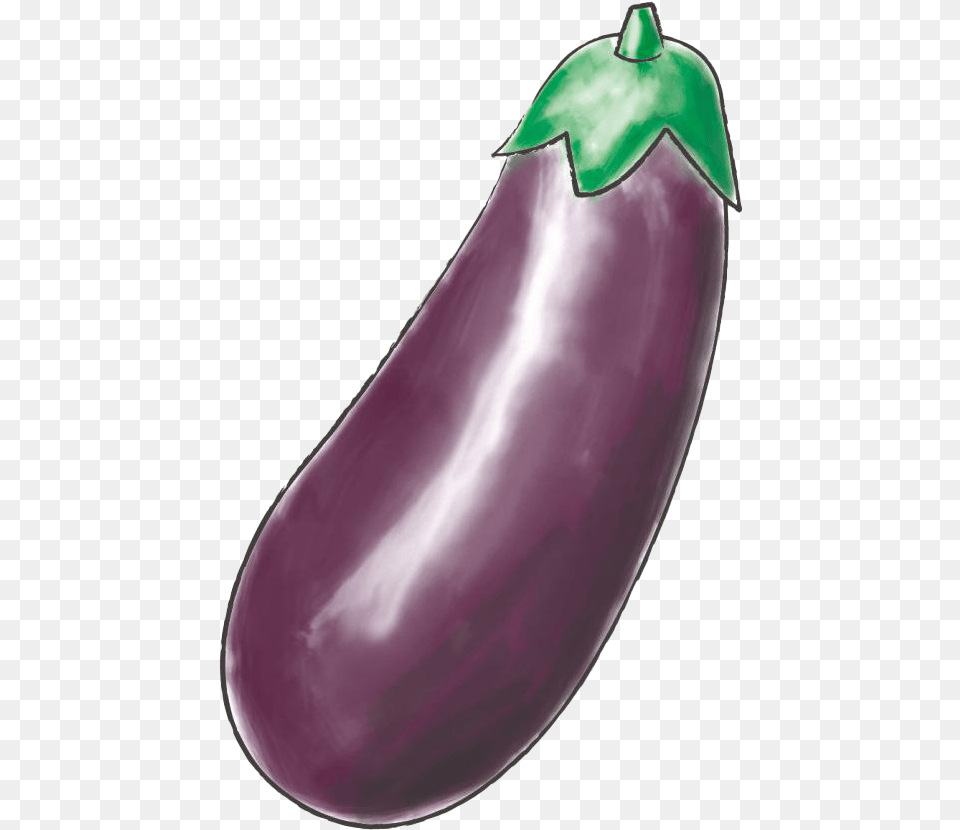 Eggplant Fruit, Food, Produce, Plant, Vegetable Free Transparent Png