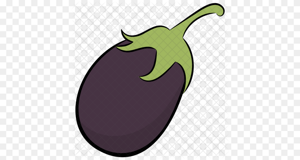 Eggplant Icon Clip Art, Food, Produce, Plant, Vegetable Free Png Download