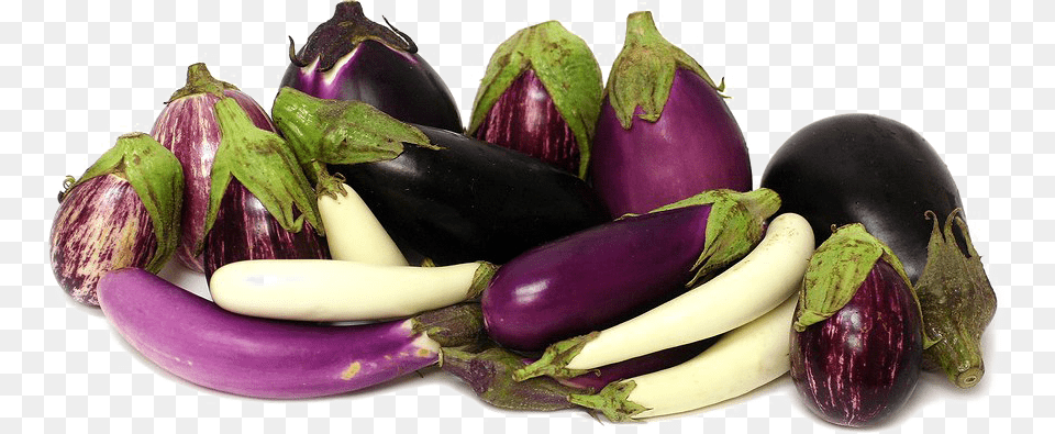 Eggplant Eggplants, Food, Produce, Banana, Fruit Png Image