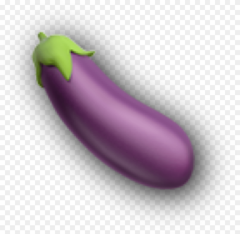 Eggplant Overlay Emojioverlay Kinky Transparent Background, Food, Produce, Plant, Vegetable Png Image