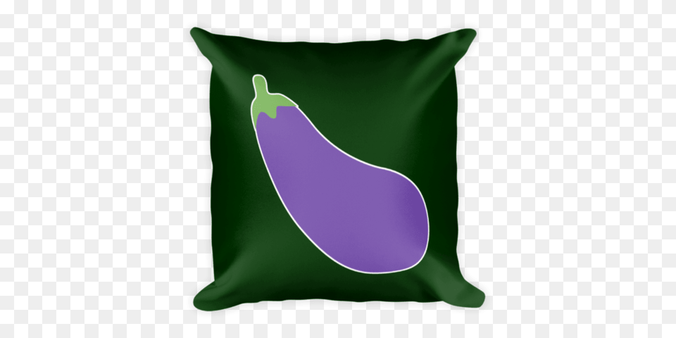 Eggplant Swish Embassy, Cushion, Home Decor, Food, Produce Free Transparent Png