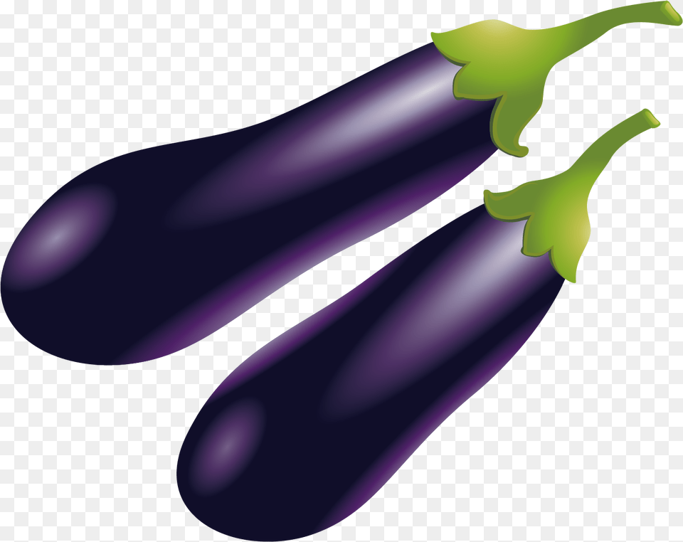 Eggplant Vector Download Eggplant Vector, Food, Produce, Plant, Vegetable Free Png