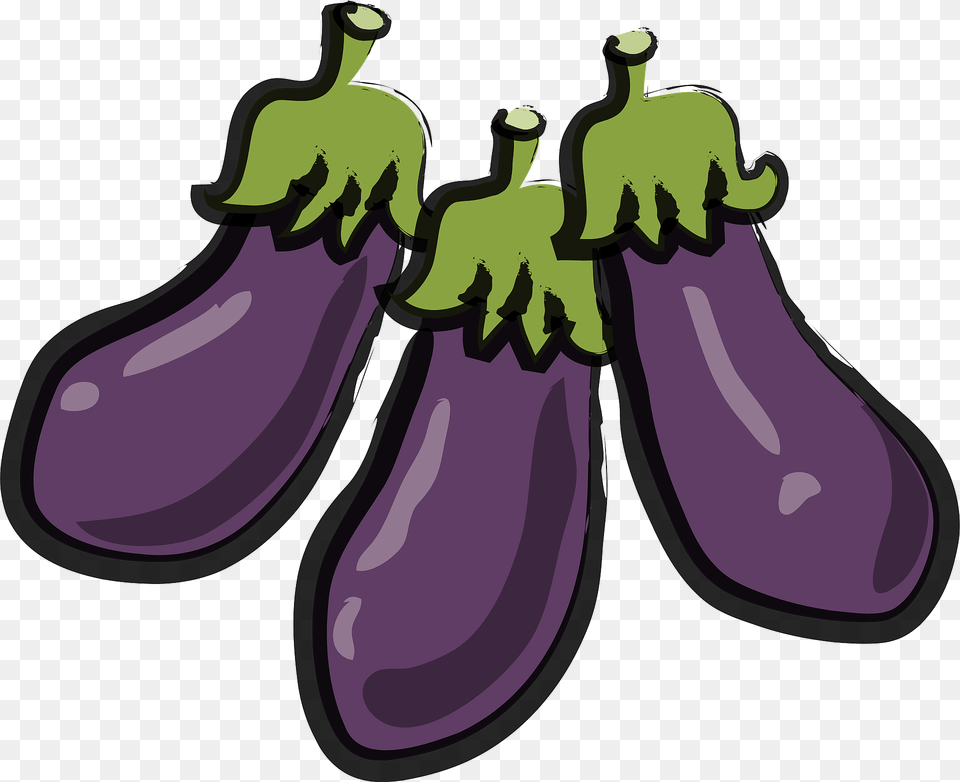 Eggplants Clipart, Food, Produce, Eggplant, Plant Free Transparent Png