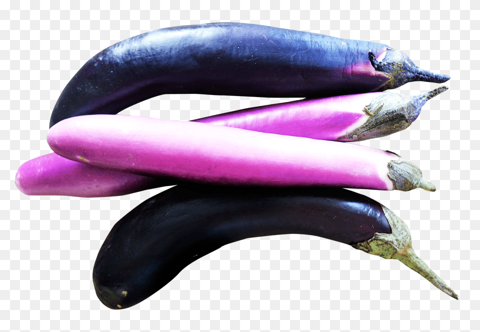 Eggplants Food, Produce, Eggplant, Plant Png Image