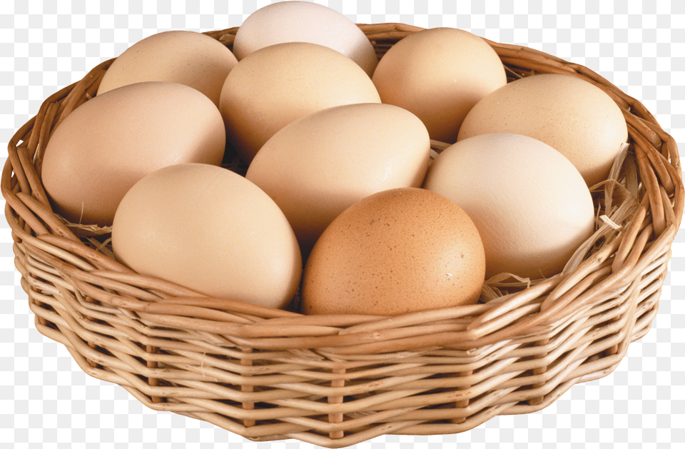Eggs 10 Eggs In A Basket Free Transparent Png