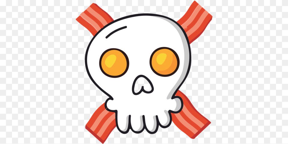 Eggs Bacon Skull Crossbones, Baby, Person Free Png