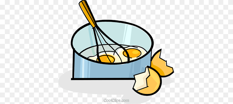 Eggs In A Pan With A Whisk Royalty Free Vector Clip Art, Meal, Food, Tool, Plant Png Image