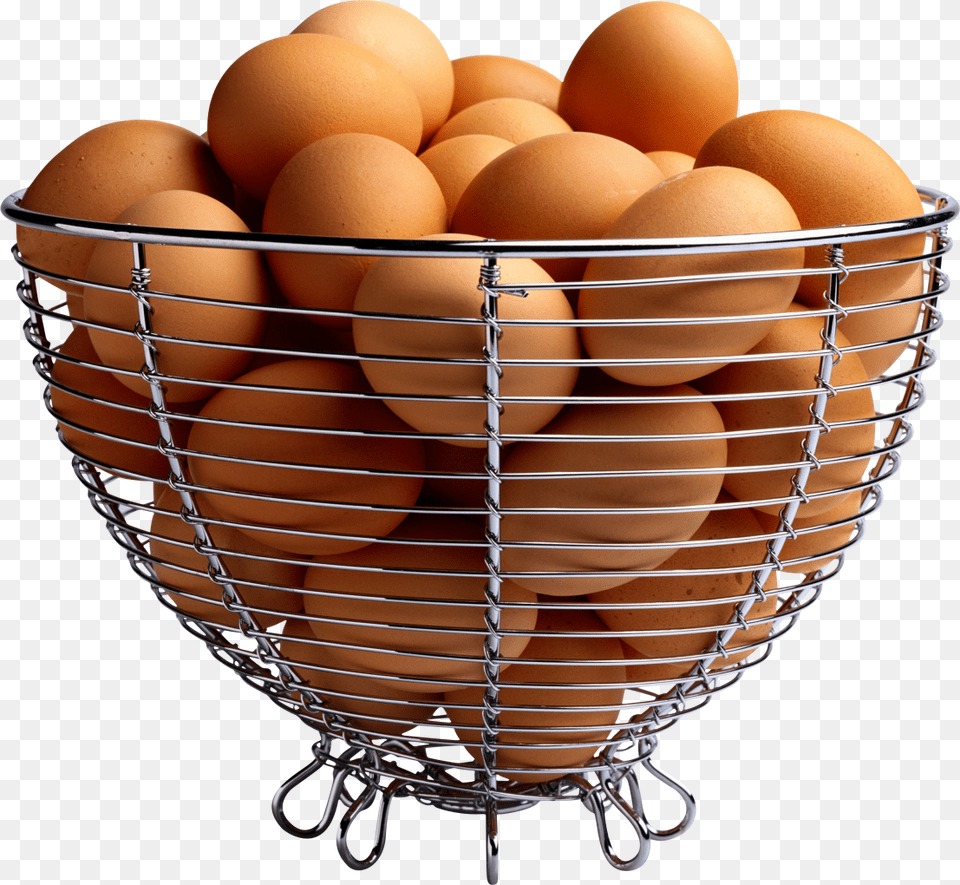 Eggs In Basket Basket Of Eggs, Egg, Food Png Image