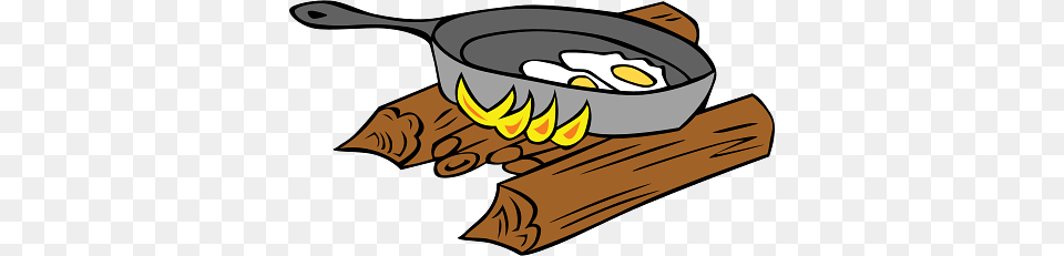 Eggs On The Campfire, Cooking Pan, Cookware, Frying Pan, Food Png