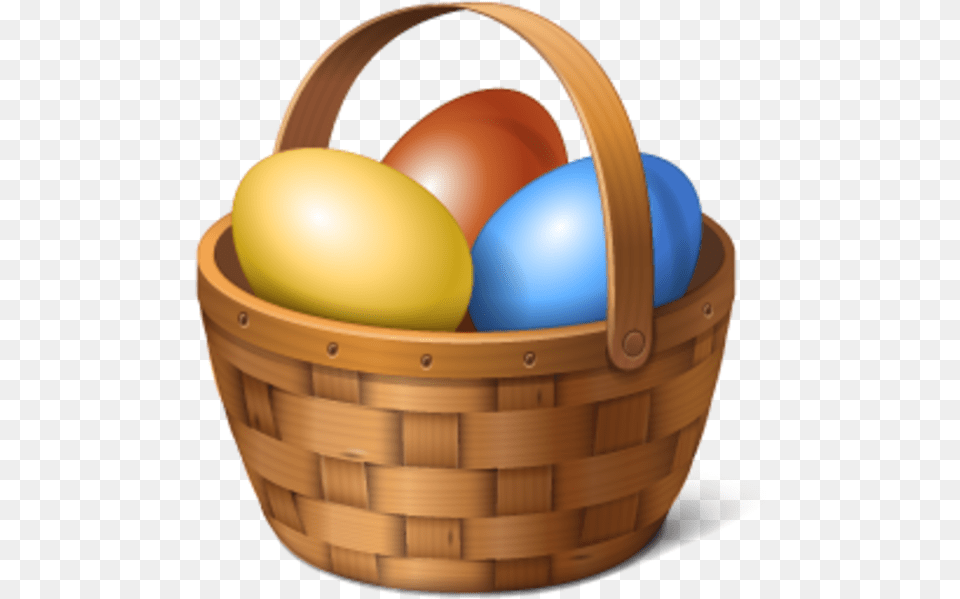Eggs Vector Basket Easter Egg Basket, Food Png