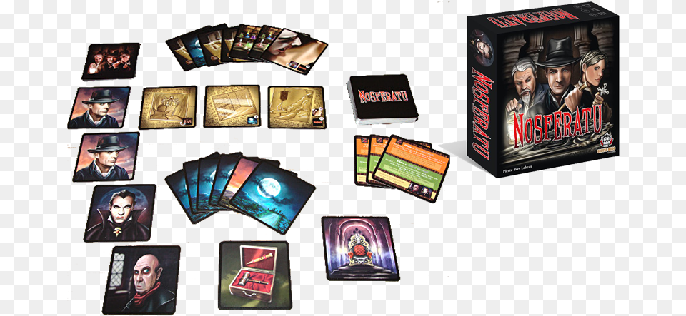 Nosferatu Card Game Eagle Games, Advertisement, Publication, Book, Adult Free Png Download
