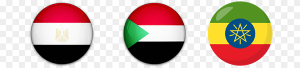 Egypt And Sudan Depend On The Nile River For Their Green Yellow Red Flag, Logo Free Png