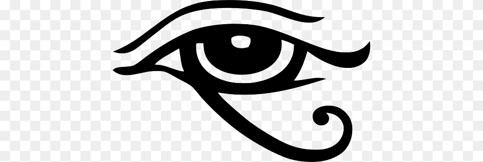 Egypt Decorative Sacred Eye, Art, Graphics, Floral Design, Pattern Free Png Download