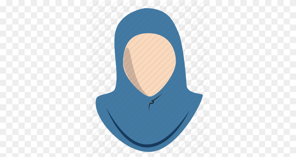 Egypt Egyptian Female Hijab Islam Lady Muslim Icon, Clothing, Hood, Hat, Hoodie Png Image