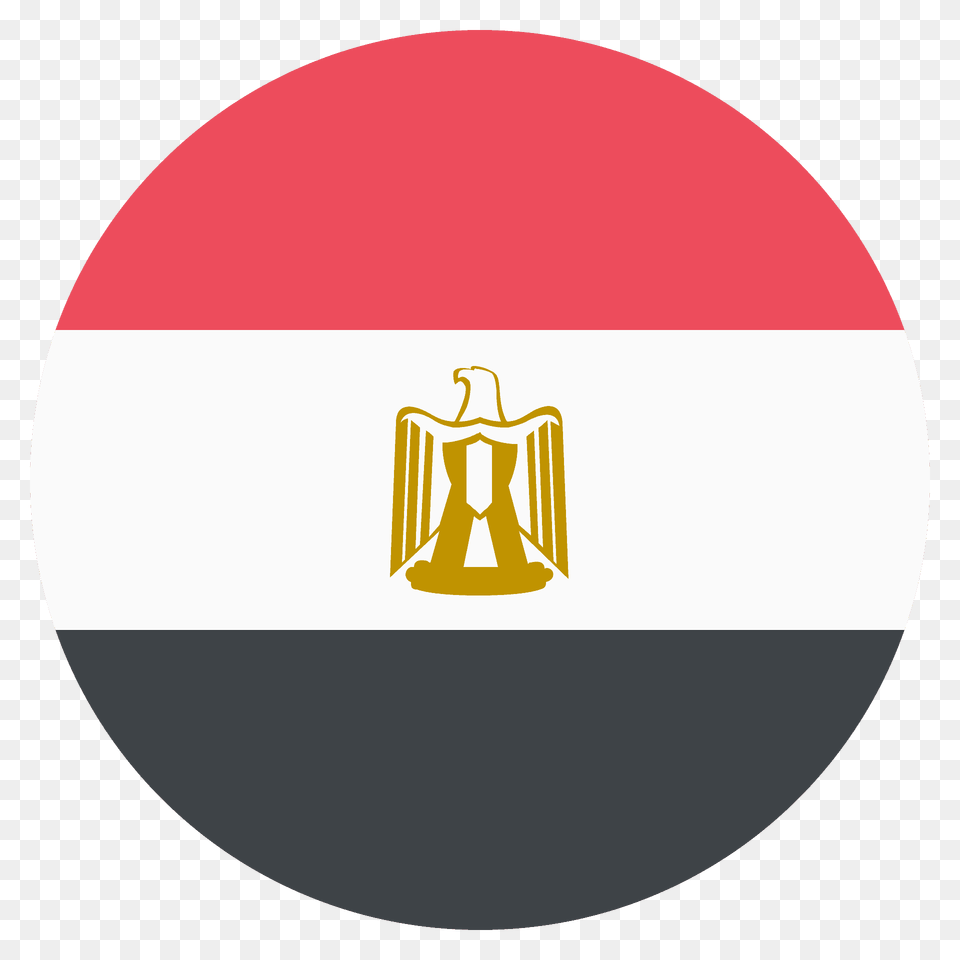 Egypt Flag Emoji Clipart, Disk Free Transparent Png