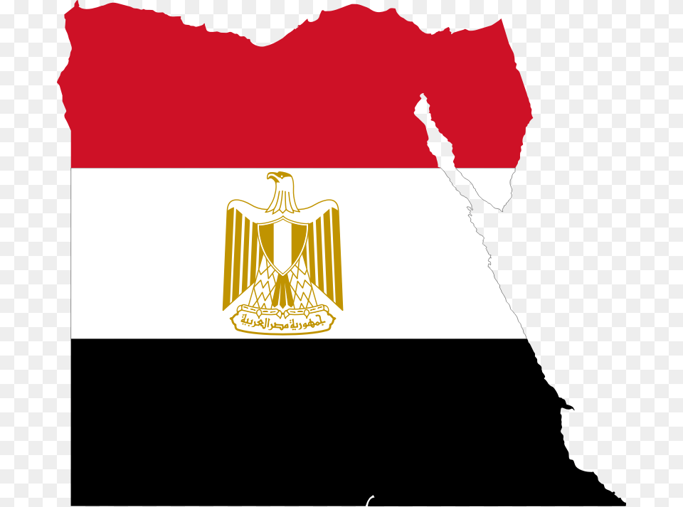 Egypt Flag In Map, Logo Free Transparent Png